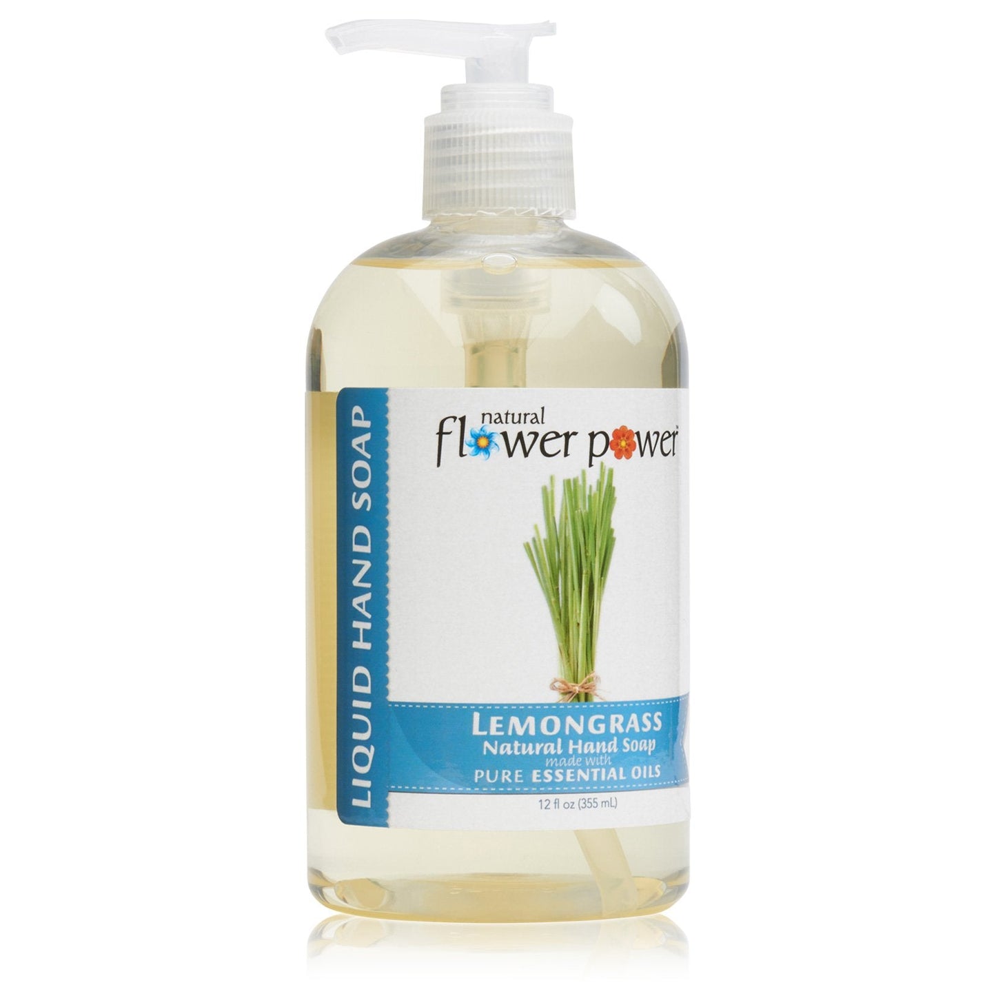 Natural Flower Power Liquid Hand Soap - Plant-Derived and Bio-Based Formula - Sulfate-Free, pH-Balanced, Vegan - Variety Pack: L