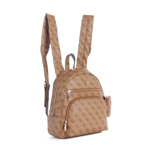 GUESS Power Play Tech Backpack, Latte Logo