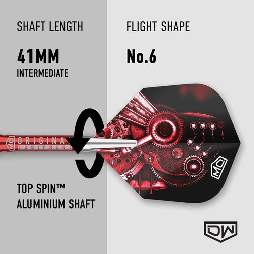 DW Piranha Razor 90% Tungsten Soft Tip Darts, Precision Balanced, Accurate and Durable - Perfect for Professional and Recreational Players (02, 20G)
