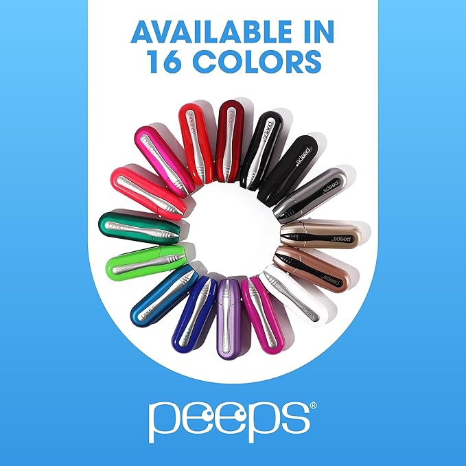 CarbonKlean Peeps Glasses Cleaner - for Eyeglasses, Reading Glasses, and More - Lens Cleaner with Carbon Microfiber Tech - Soft Touch Green - 3 Count