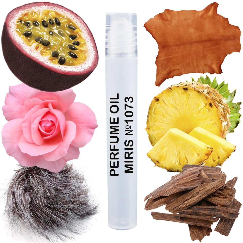 MIRIS No. 1073, Inspired by Tropical Wood, Long-Lasting Unisex Perfume Oil for Women & Men Roll-On, Rollerball 0.34 Fl Oz / 10 ml