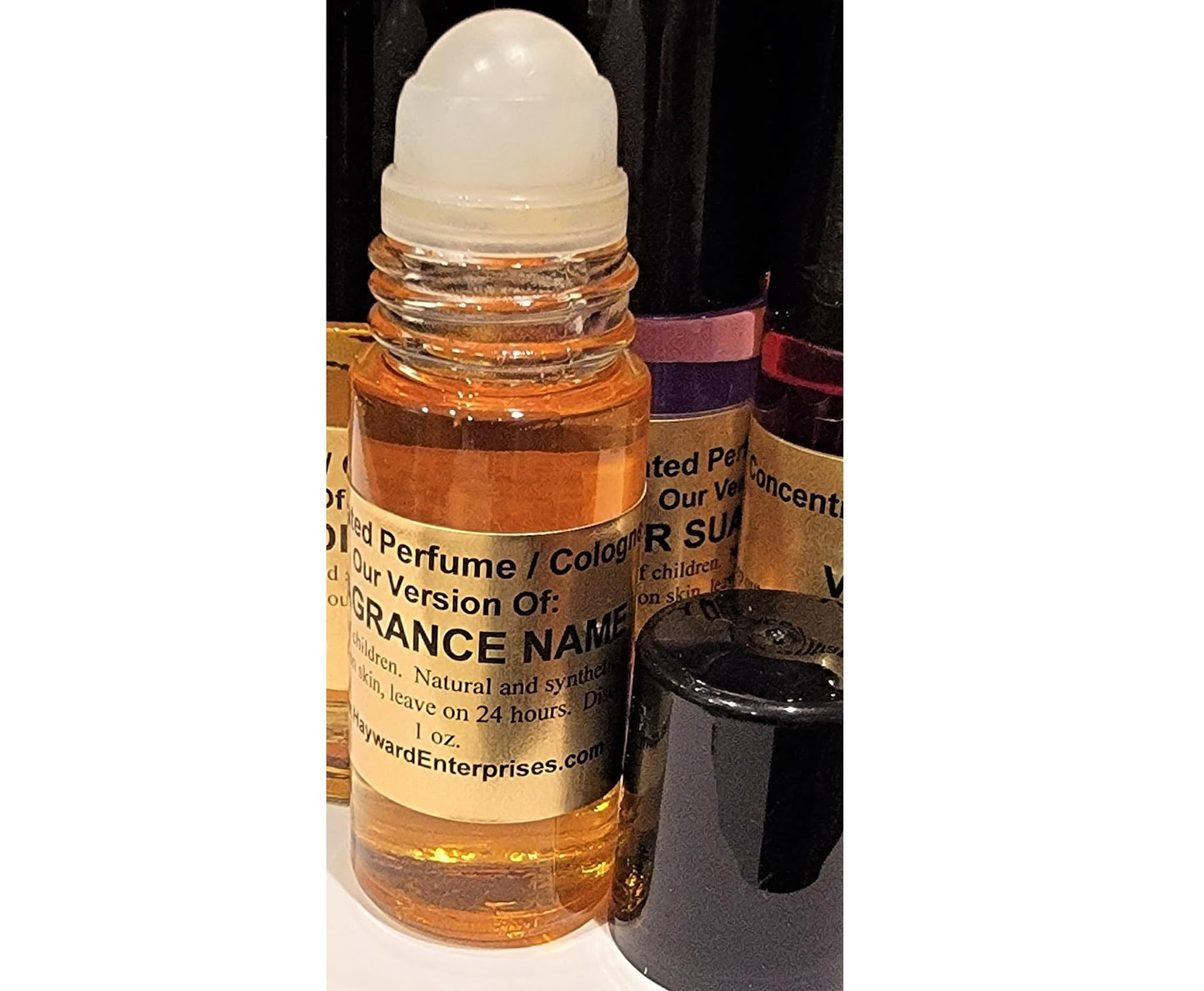 HYWD Enterprises Perfume Oil Comparable to TWIN for women, Fragrance Rendition, Eau de Parfum, 1 oz. (30ml) Glass Roll on