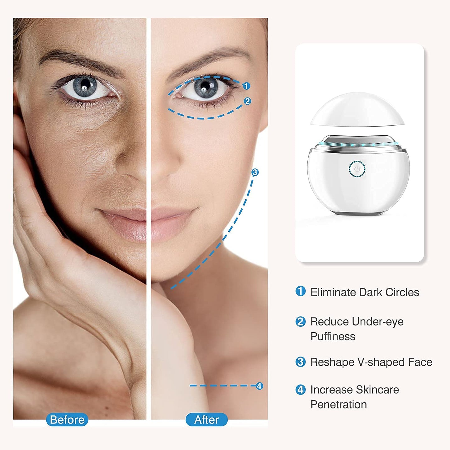 DAROMA Gua Sha Electric, 2026 Upgraded Facial & Body Massager Tools, 4 Features All in 1 Tech, Effective Anti-Aging, Wrinkle, De