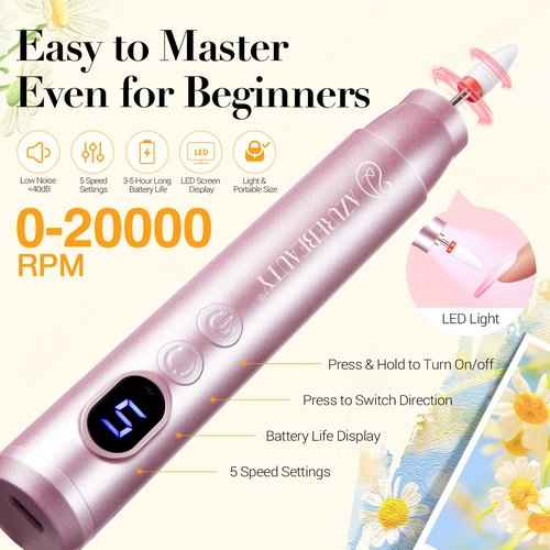 AZUREBEAUTY Dip Powder Nail Kit with Electric Nail Drill 24 Colors Summer Bright Neon Yellow Orange Starter Kit with Dip Liquids Base Top Coat Activator Portable Manicure French Nail Art Essential Set