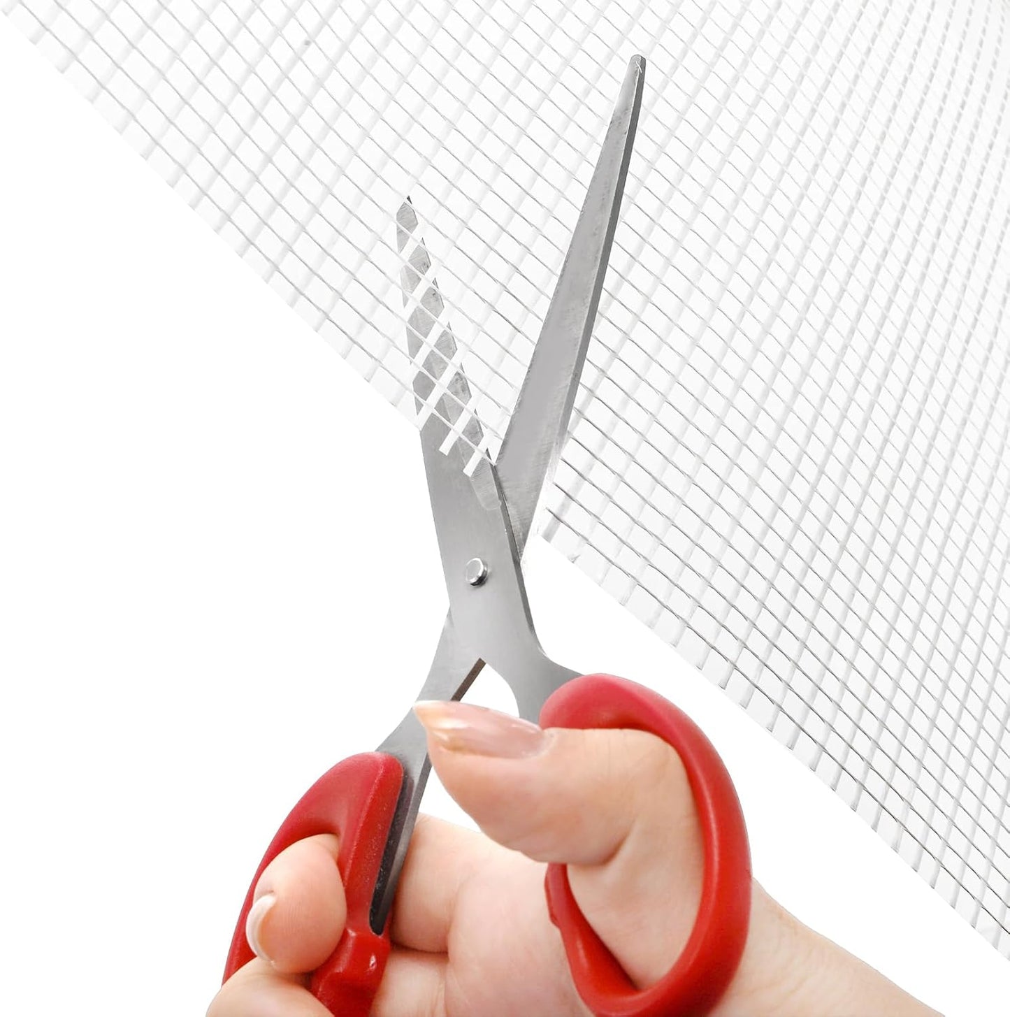 ZENFUN 35" X 76" Mosaic Mesh for Back Mounted Tile, 4.2 oz Fiberglass Mesh Backing Boast for Tile Installation, DIY Handcraft, Wall and Ground Treatment, Supplies Tools (Non Sticky)