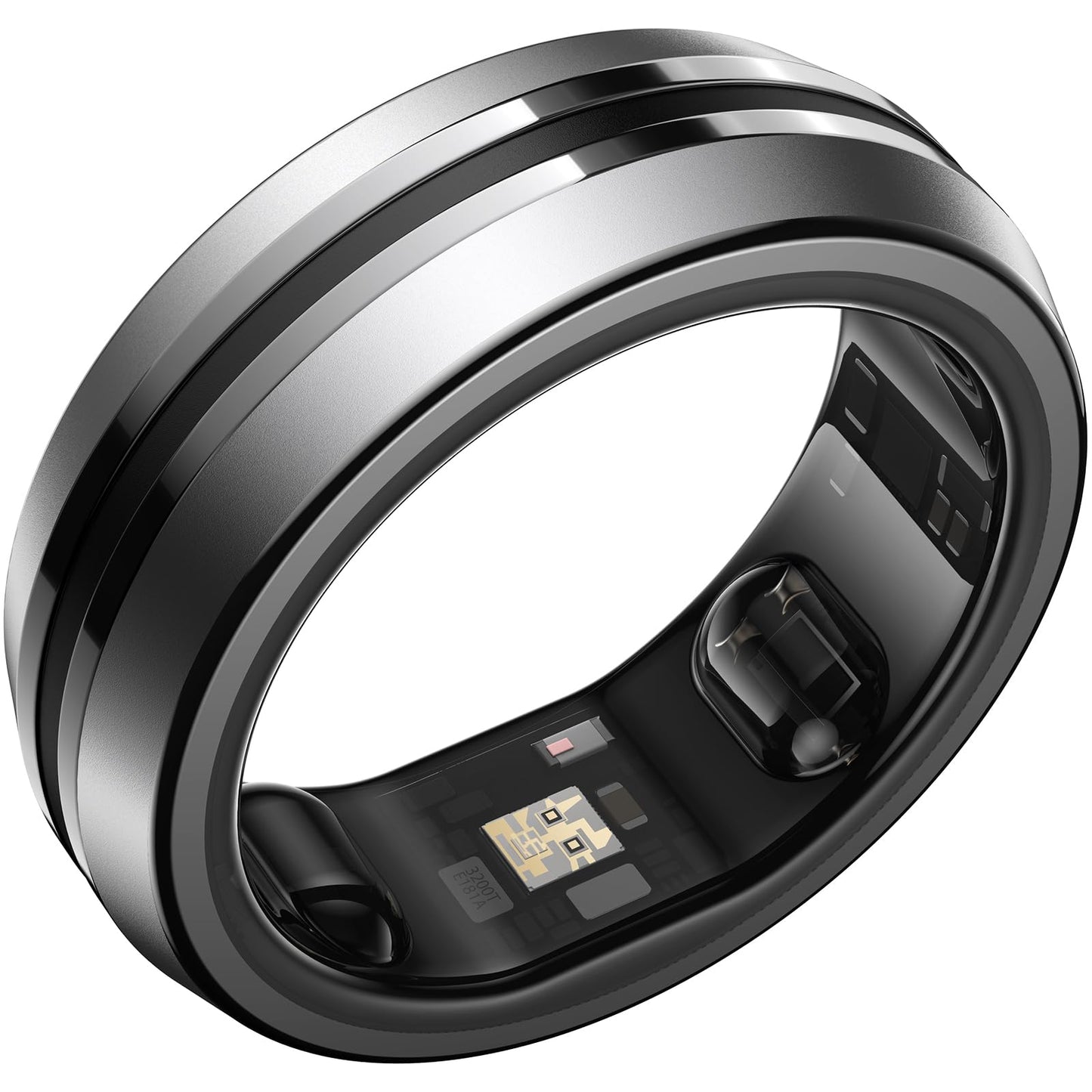 RENPHO Lynx Smart Ring-All Day Sleep & Activity Tracking, Includes Charging Case, Gifts for Men, 7-Day Battery Life, Subscriptio