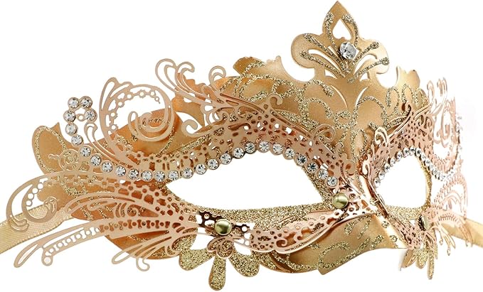 Coddsmz Masquerade Mask Venetian Masks Mardi Gras Mask Prom Ball Costume Mask Wedding Halloween Christmas Party Mask