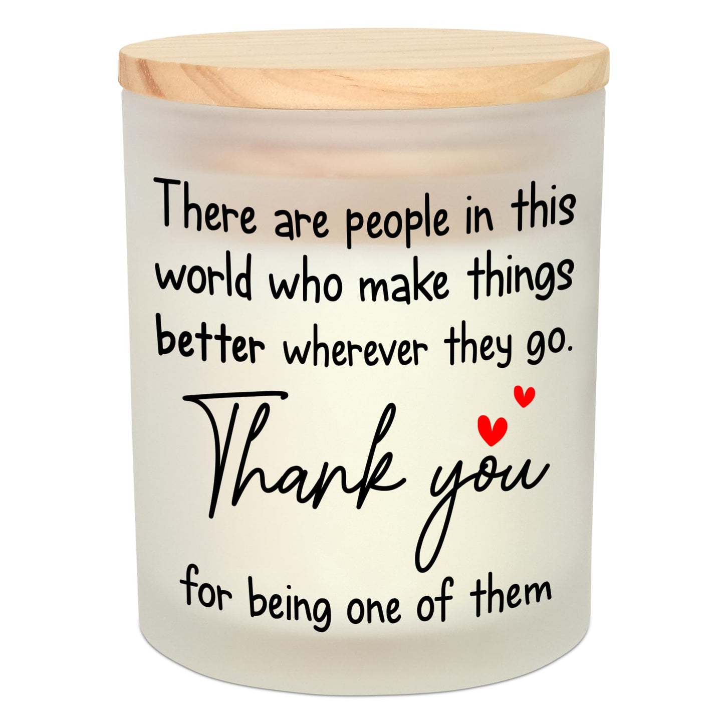 OASSIE Thank You Gifts for Women - Long Lasting Vanilla Lavender Candle 10 Oz - Appreciation Inspirational Birthday Gifts for Women Coworkers Friend Teachers Nurses Boss Employees