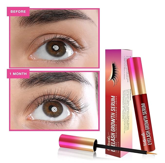 VieBeauti Eyelash Serum for Daily Lash Care, Gentle PGA-Free Lash Conditioning Serum to Support Healthier Looking Lashes, Vegan & Cruelty-Free