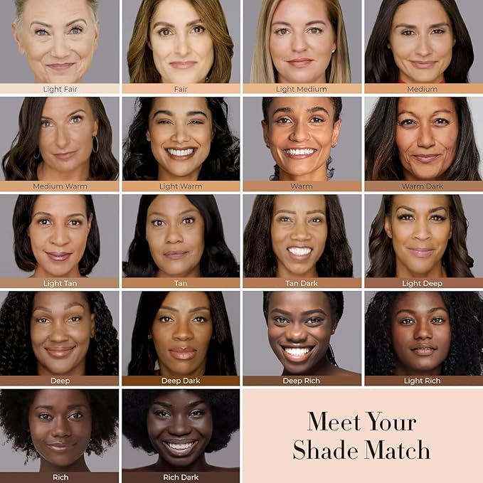 LUMINESS Airbrush Spray Silk Foundation Starter Kit - Tan - Foundation, Primer & Dual-Sided Angled Buffing Brush - Medium, Buildable Coverage, Anti-Aging Formula Hydrates & Moisturizes