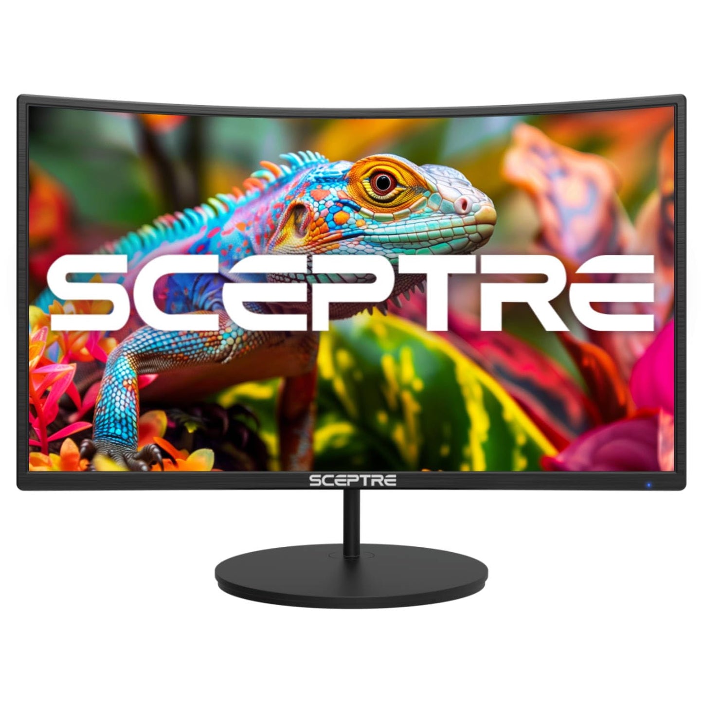 New! Sceptre Curved 27-inch Gaming Monitor 100Hz 1080p R1500 98% sRGB HDMI x2 VGA Build-in Speakers, VESA Wall Mount Machine Bla
