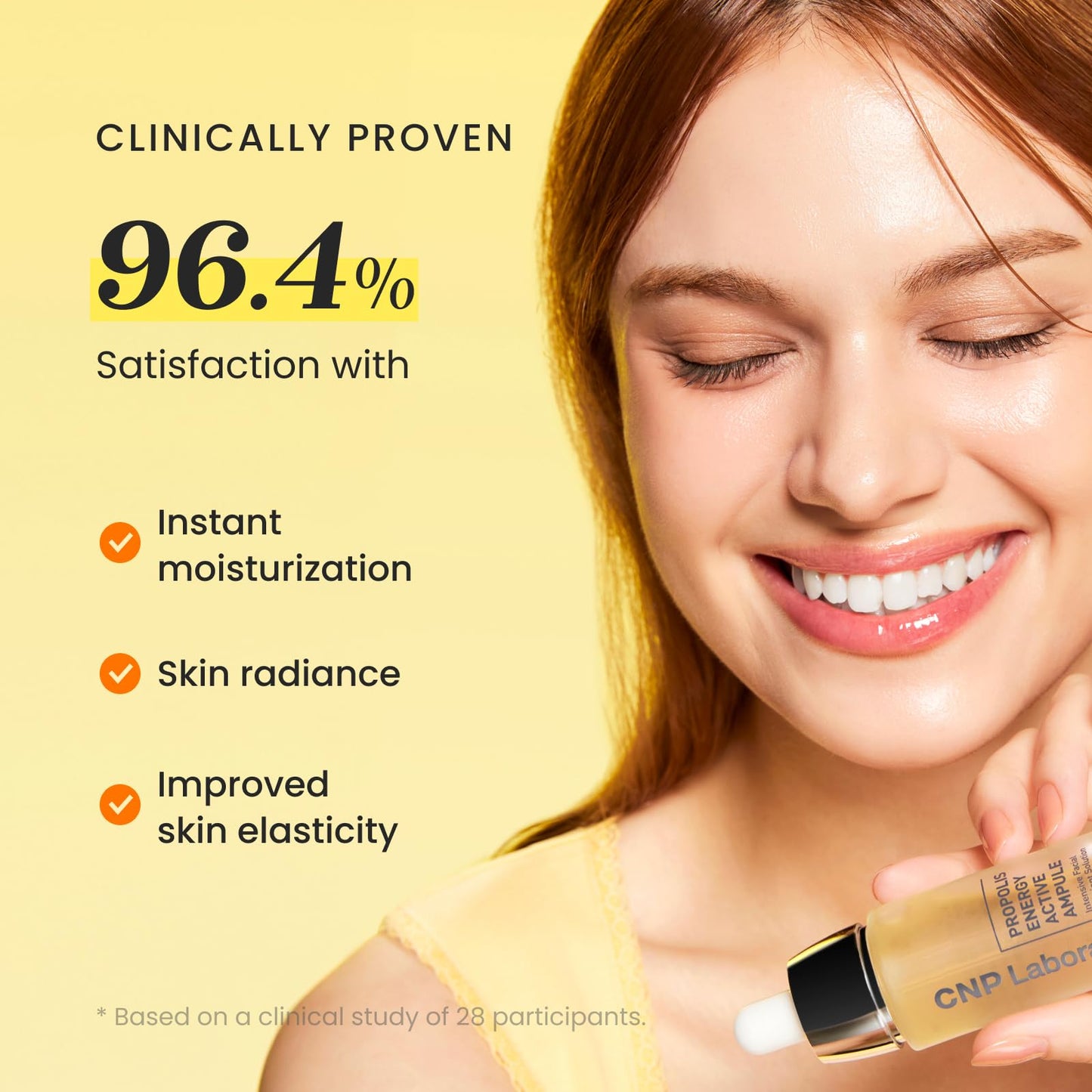 CNP Honey Glow Serum - Hyaluronic Acid & Propolis for Hydrating, Anti-Aging, Centella Soothing Serum, for Sensitive Skin, Korean
