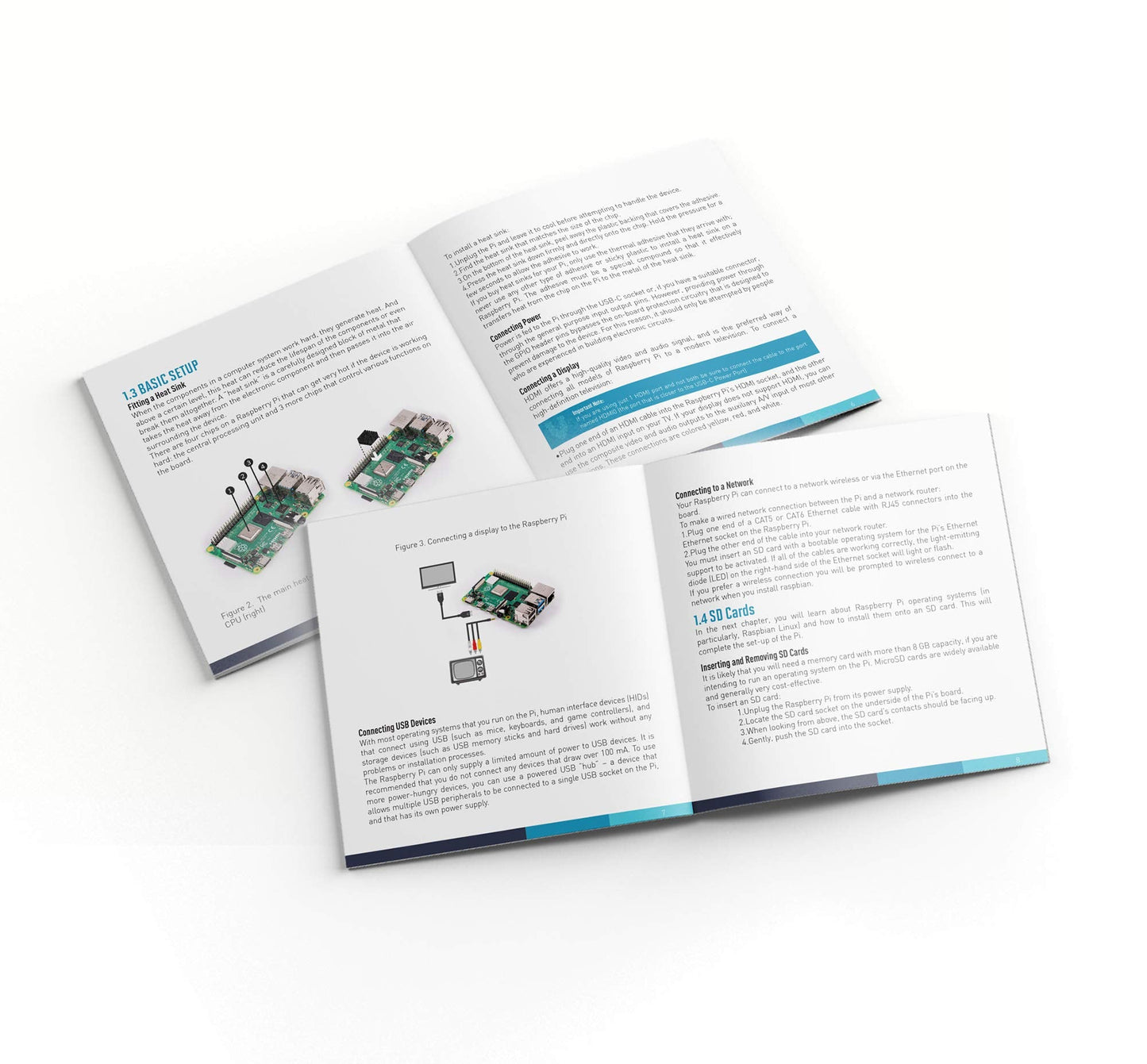 Vilros Raspberry Pi 4 4GB Basic Starter Kit with Fan-Cooled Heavy-Duty Aluminum Alloy Case