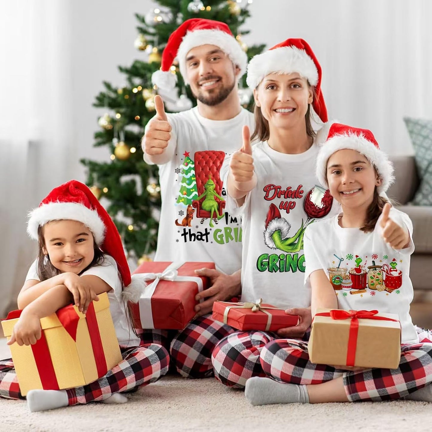 Christmas Iron on Decals Transfer, Funny Christmas Heat Transfer Stickers Iron on Patches for Clothes T-Shirts Pillow Cover Hoody Bag Xmas DIY Craft Supplies Vinyl Stickers (12PC-A)