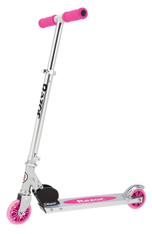 Razor Kick Scooters for Kids Bundle - A and AW Models with Adjustable Handlebars, Aluminum Frames, Folding Mechanisms, and Urethane Wheels