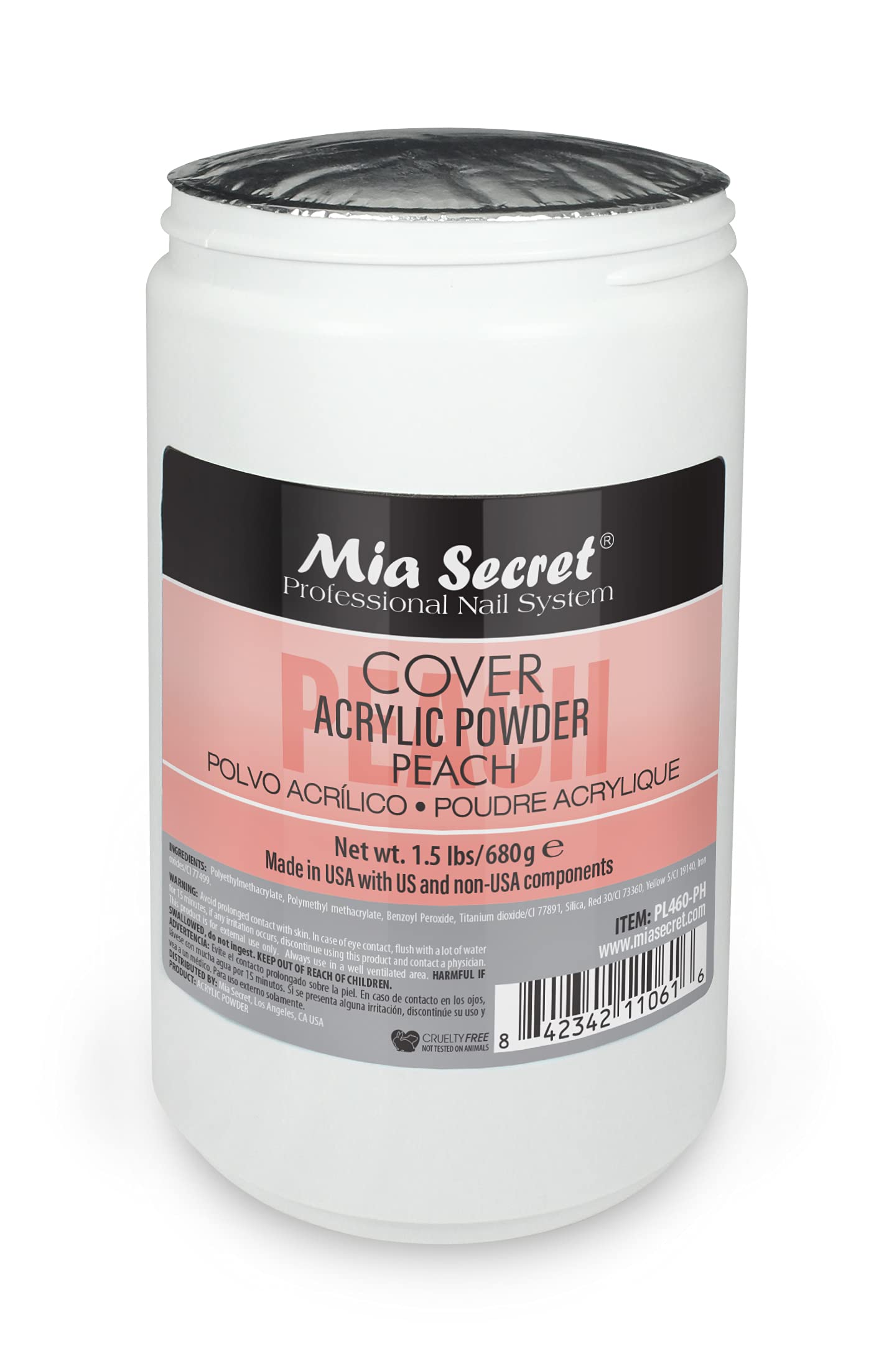 Mia Secret Acrylic Powders (Peach)
