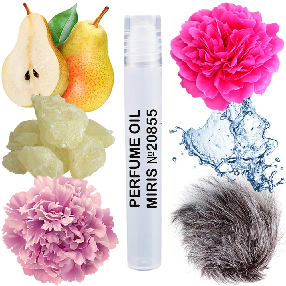 MIRIS No. 20855, Inspired by Cool Water Sea Rose, Long-Lasting Perfume Oil for Women Roll-On, Rollerball 0.34 Fl Oz / 10 ml