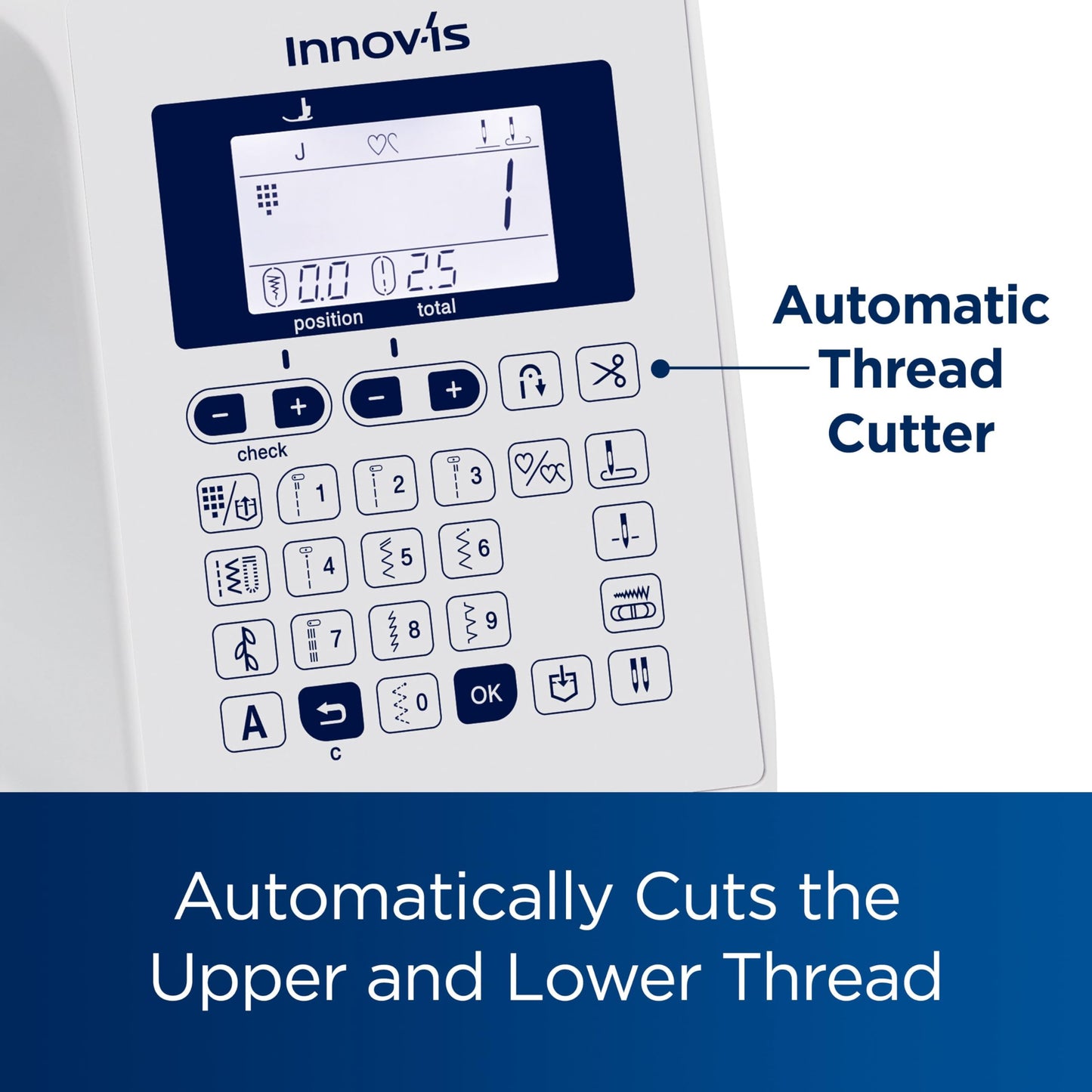 Brother PS500 Pacesetter Sewing Machine with 100 Built-In Stitches, 2.4" x 1.3" LCD Display