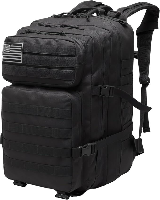 Fortune Edge Military Tactical Backpack for Men and Women Molle 45L Large Army 3 Days Assault Pack Bug Out Bag Water Resis...