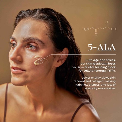 Kiyomi Skin Day Cream - Daily Facial Cream with 5-ALA, Hyaluronic Acid, Cucumber, Squalane, Beta-Glucan - All Day Face Moisturizer for Fine Lines and Radiant Skin - Made in Germany - 1.7 Fl Oz