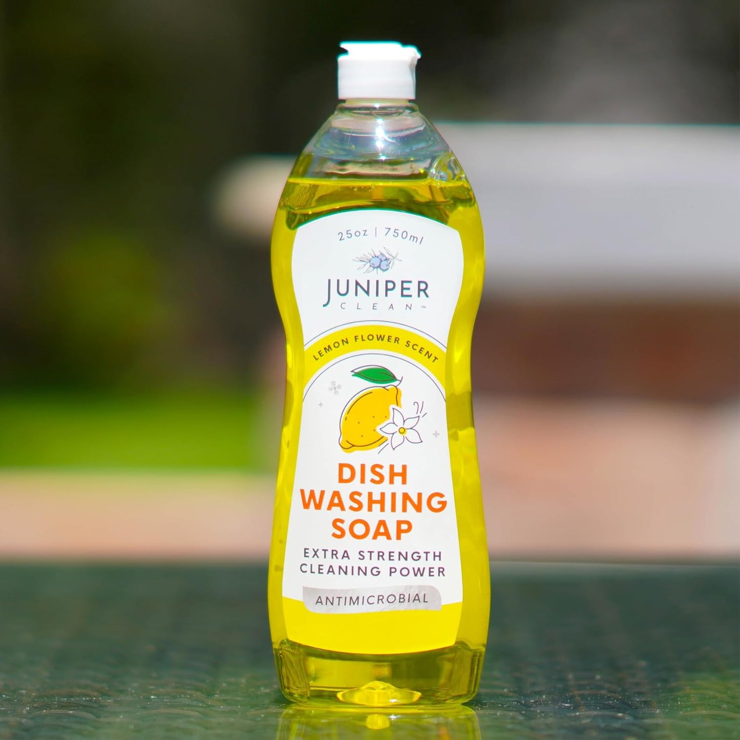 Dish Soap, Lemon Scent, Liquid Dish Washing Soap Squeeze Bottle 25 Fl Oz (Pack of 1)