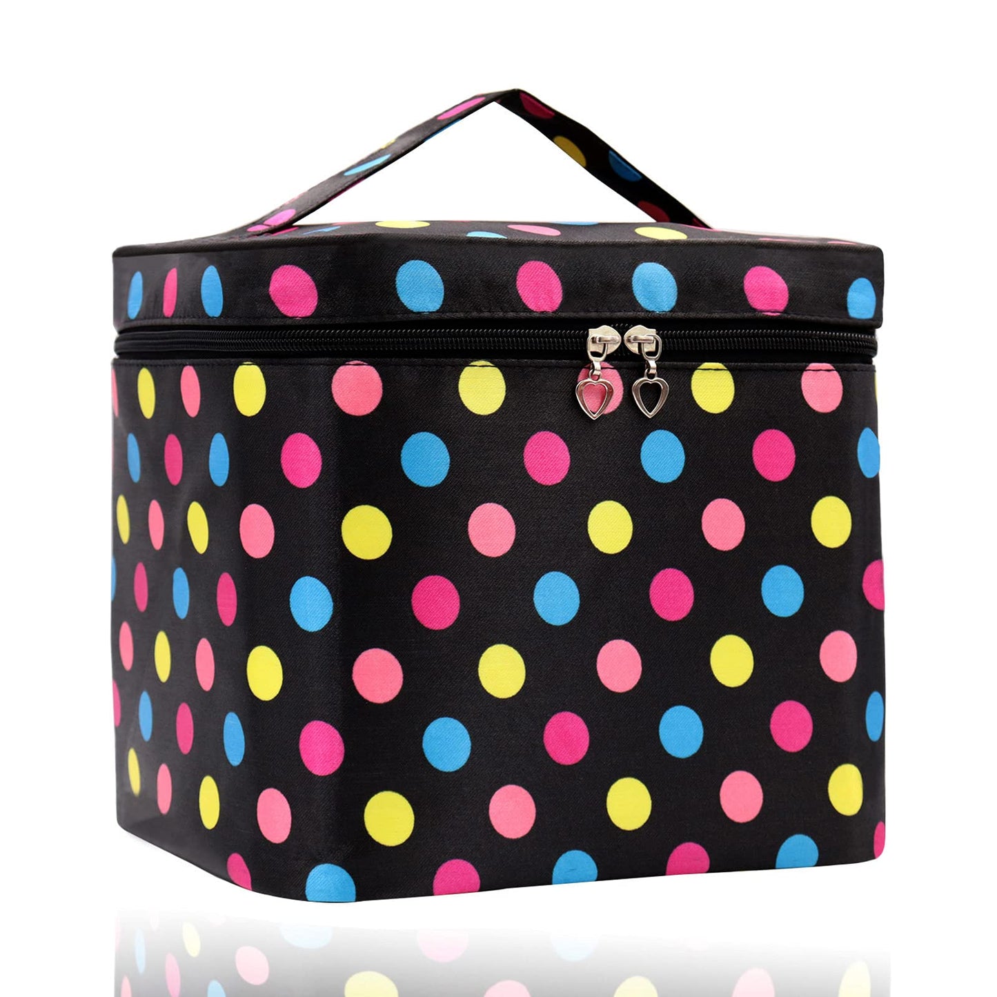 Yuknees Cosmetic Storage Toiletry Bag, Large Capacity Makeup Bags Waterproof Multifunction Cosmetic Bag Make Up Organizer Storage Gift for Girls Women