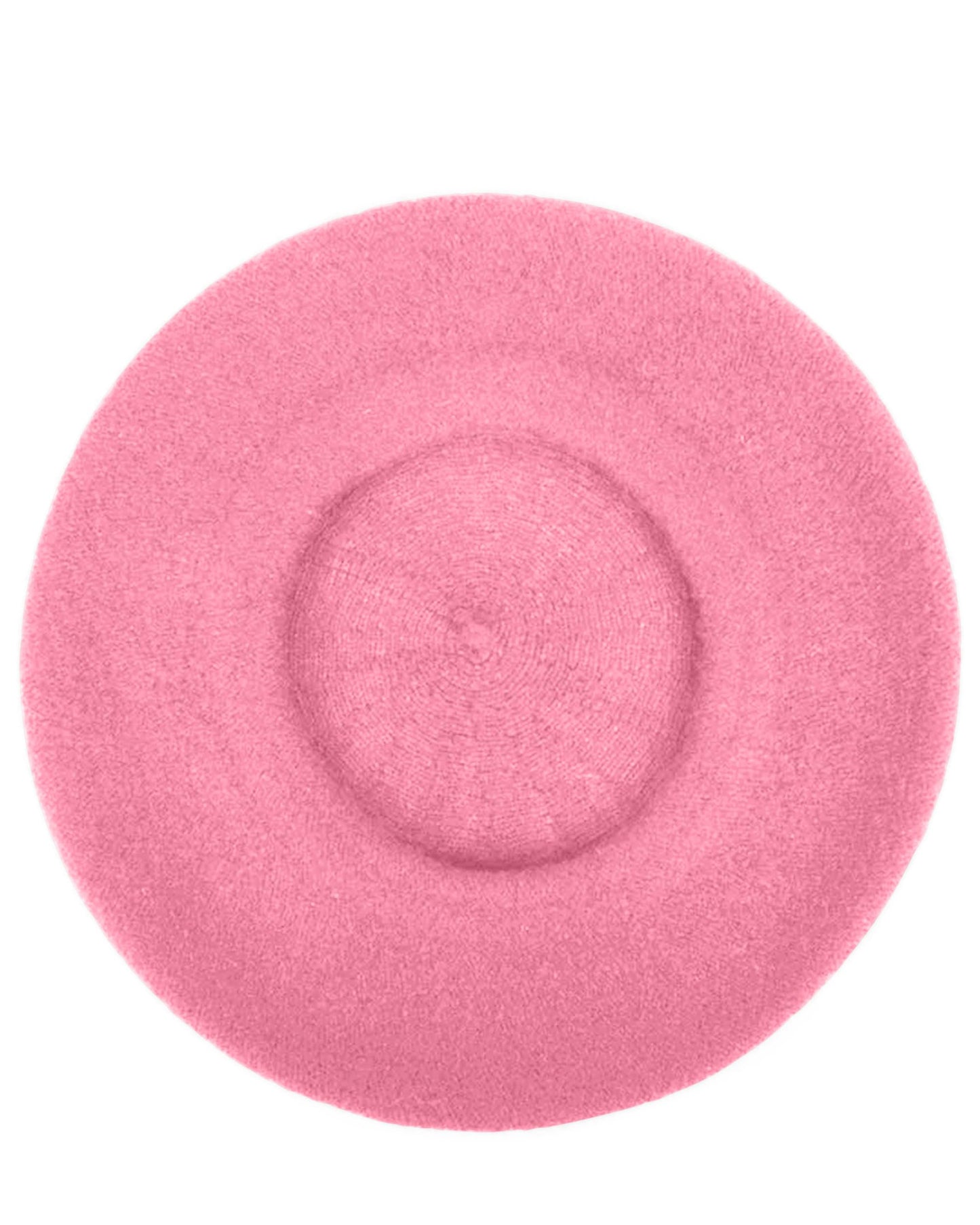 Parquet Solid Color French Beret Wool Material. Classic French, Casual and Chic Lightweight Beanie Cap Hat Pink