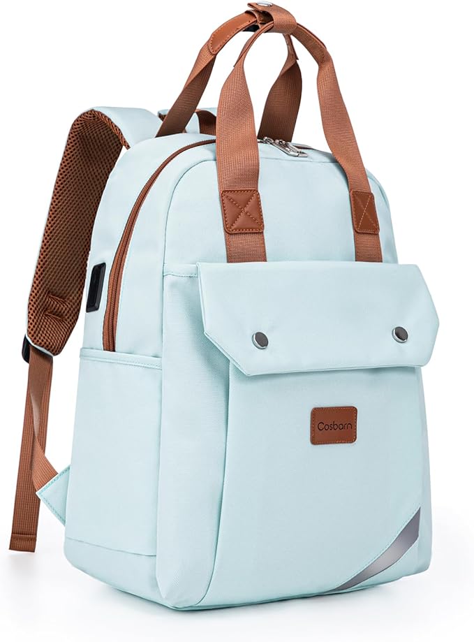 Cosbarn Travel Backpack with External USB Port, Durable Lightweight Backpack with One Laptop Compartment, Large backpack f...