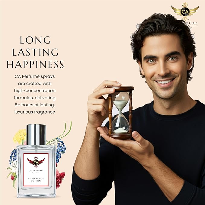 CA Perfume Impression of Tuscan Leather For Men Fragrance Eau de Parfum Spray Bottle 1.7 Fl Oz/50ml-X1