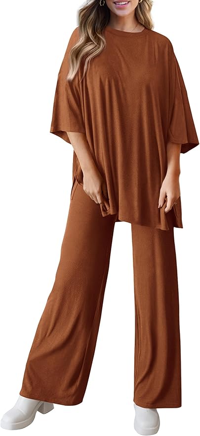 PRETTYGARDEN Two Piece Sets for Women Summer Fashion Lounge Matching Set 2026 Spring Travel Vacation Airport Outfits Clothing