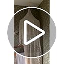 Wonder Space Elegant Kids Bed Canopy - Lace Chiffon Netting with Pom Pom, Princess Girls Fairy Dream Tent, Nursery Room Ba...
