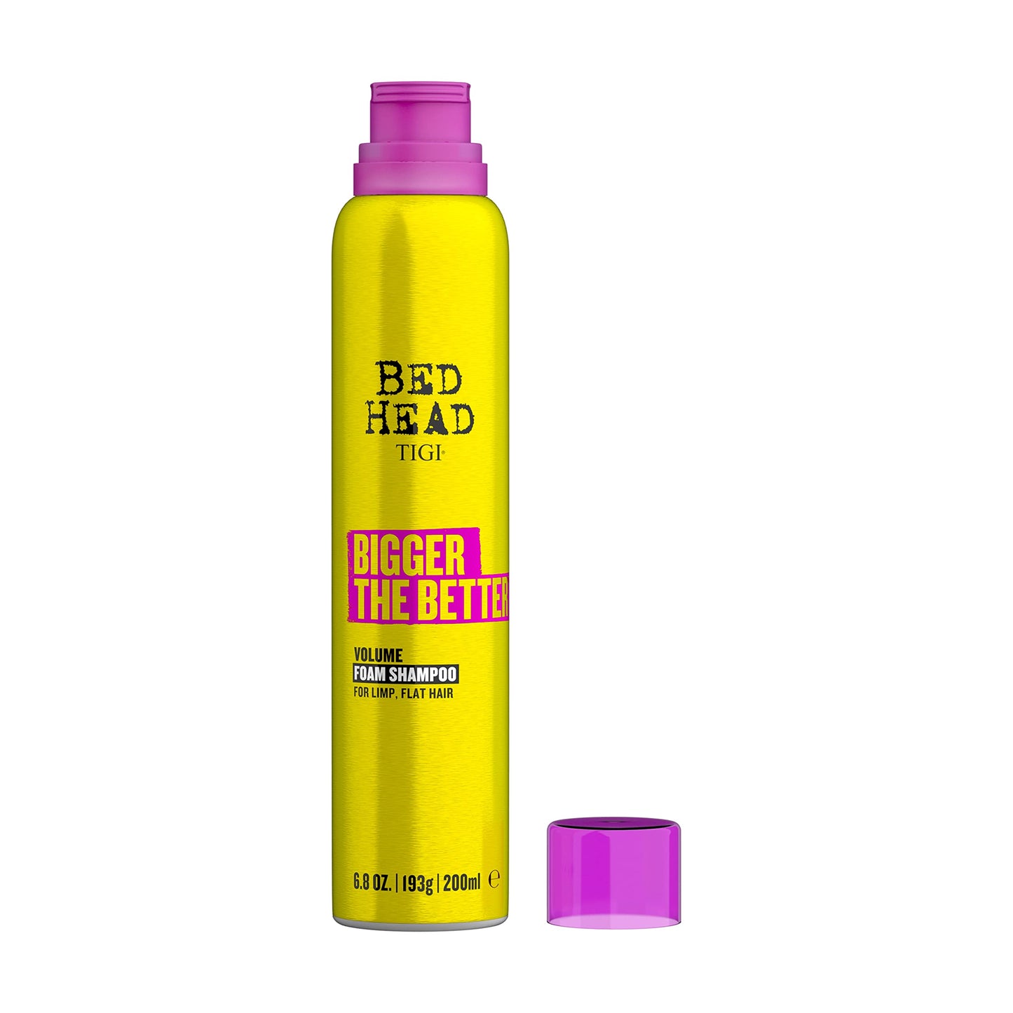 TIGI Bed Head Bigger The Better Volume Foam Shampoo for Fine Hair 6.8 oz