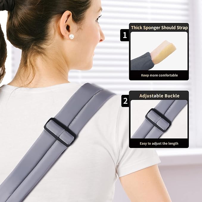 Large Cleaning Caddy Organizer with Handle, Sponge Shoulder Strap Cleaning Supplies Organizer with Foldable Dividers Zipper Pocket Cleaning Supply Caddy for Cleaners Housekeepers