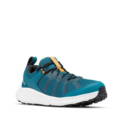 Columbia Men's Konos XCEL Waterproof, Deep Wave/Canyon Sun, 9