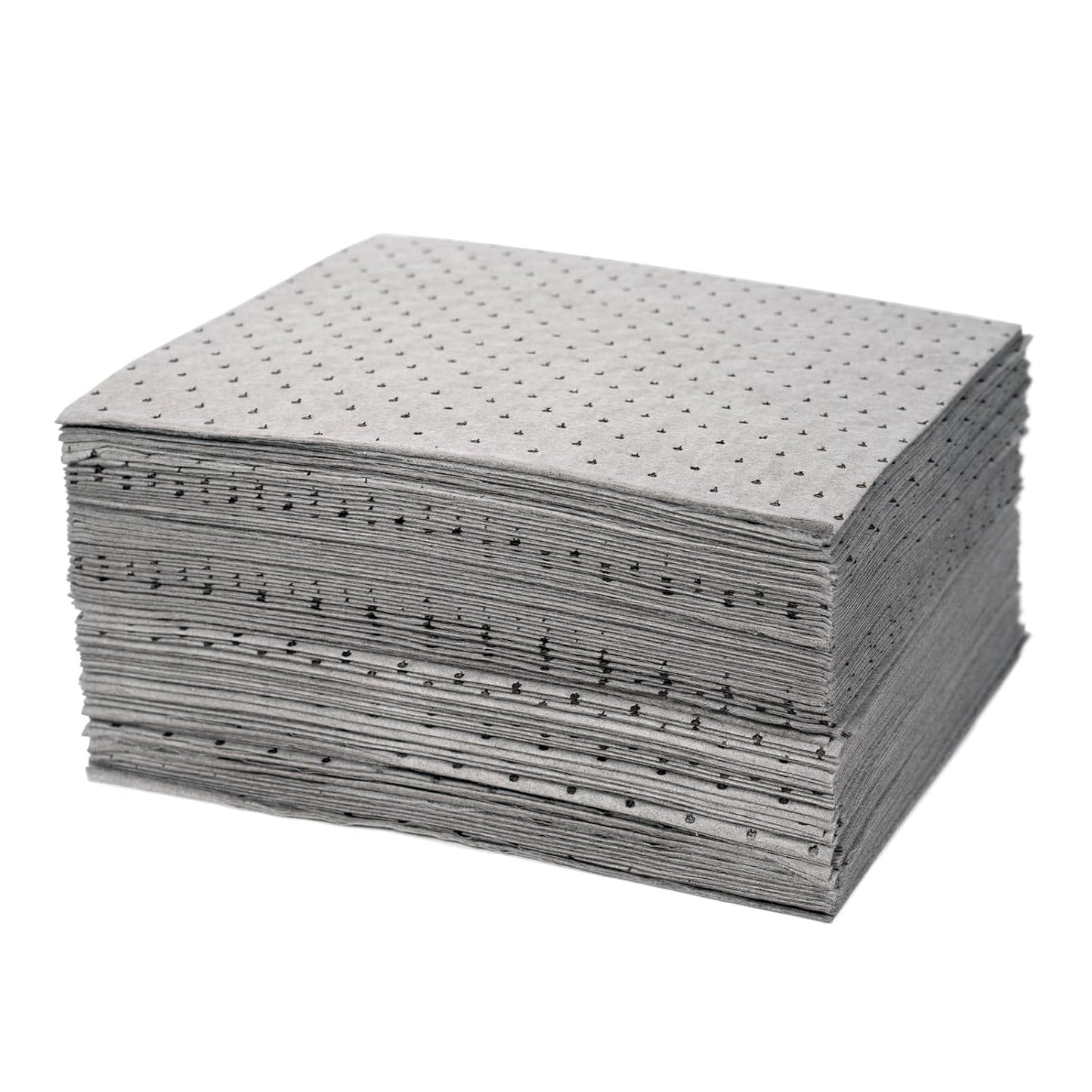 FlashDry - Universal Spill Absorbent Pads (100 Pads per Container) | 17.5” x 13.5” x 2mm Oil and All Purpose Premium Liquid Pads Packed in a Convenient Sturdy Dispensing Box (1)