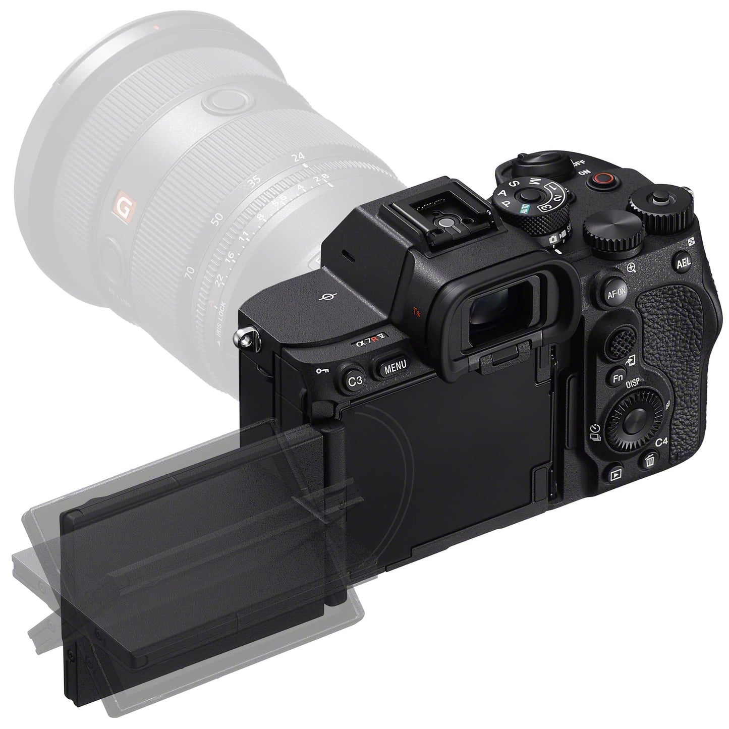 Sony a7R V Mirrorless Full Frame Interchangeable Lens Camera | Official Sony USA Partner Model | Body ILCE-7RM5 Bundle with Meike MK320 TTL HSS Flash Speedlite + Deco Gear Case + Battery & Charger Kit