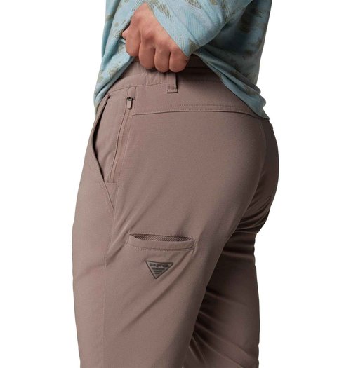 Columbia Men's PFG Uncharted Pant, Iron, XX-Large