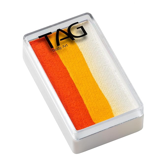 TAG Face and Body Paint - 1 Stroke Split Cake 30g - Frangipani