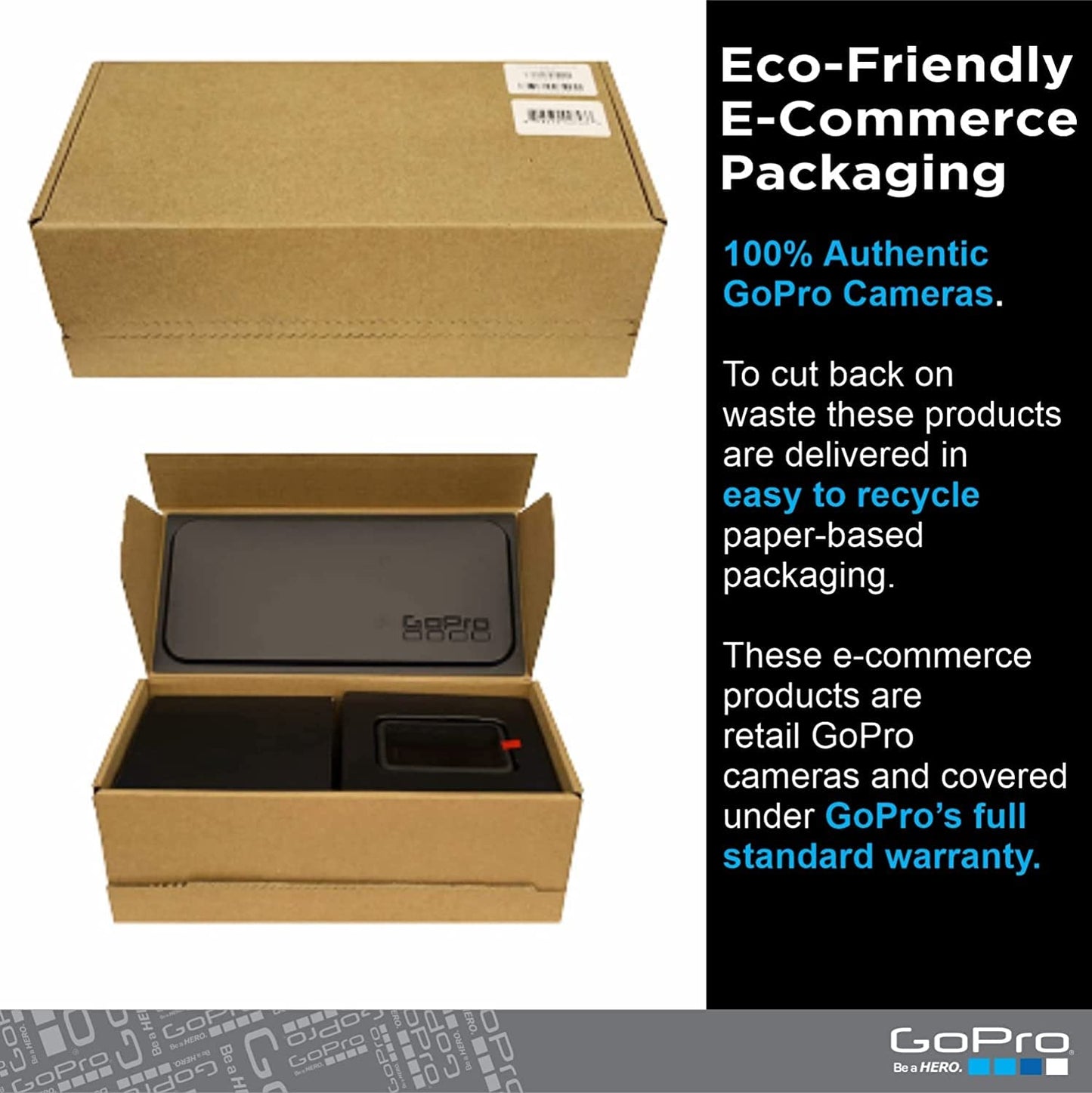 GoPro HERO9 Black Action Camera - 5K Ultra HD, 20MP, Waterproof, Front LCD, Touch Screen, Model CHDNH-B32