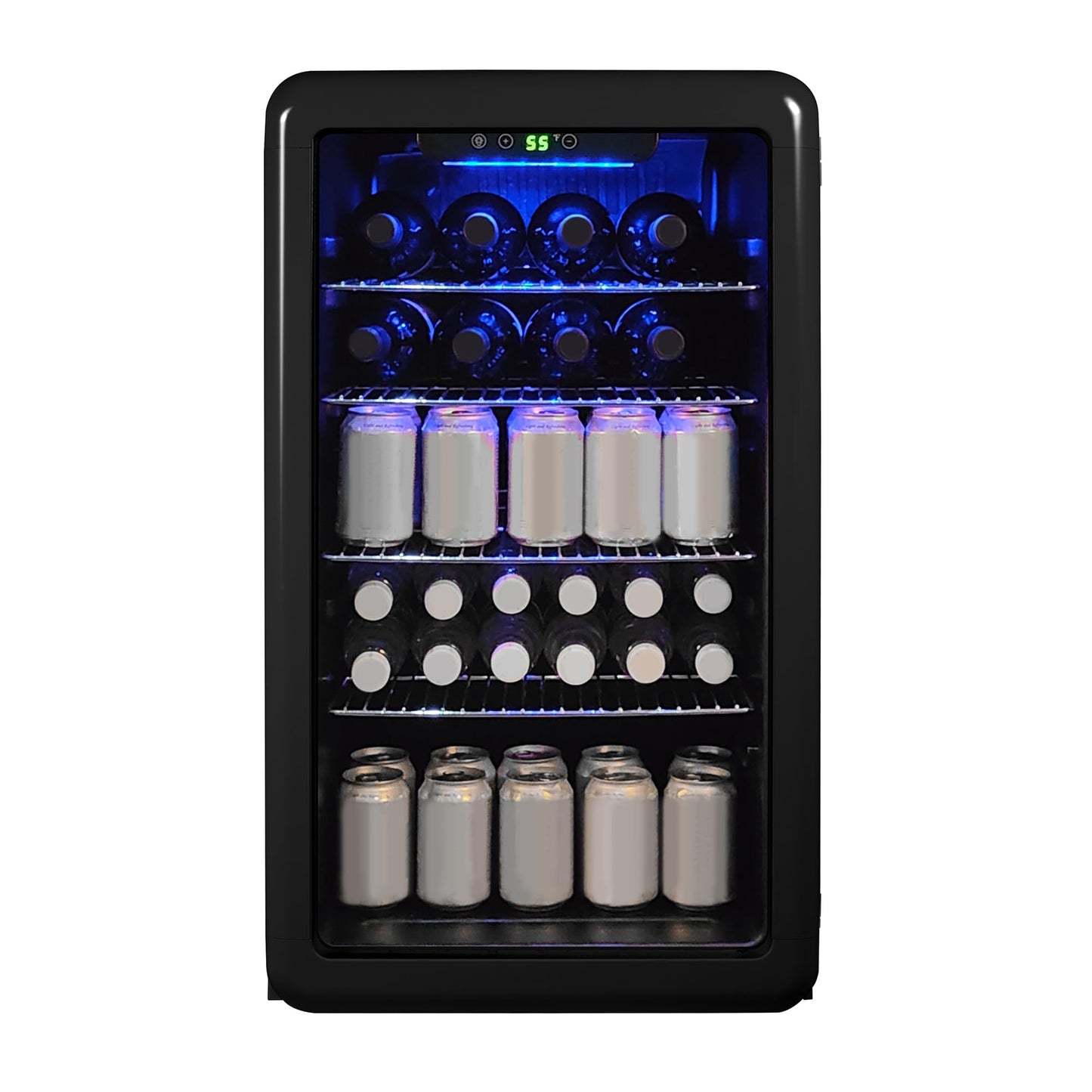 Magic Chef MCB34CHB Beverage Cooler, Black
