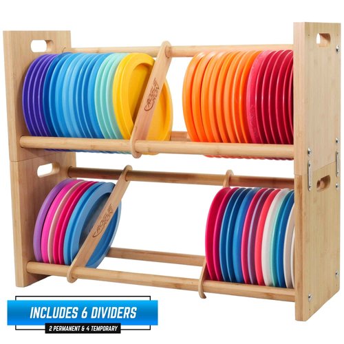 Rogue Iron Disc Golf Storage Rack Stackable (Two Racks)