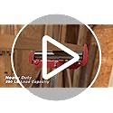 WORKPRO Folding Roller Stand Height Adjustable, Heavy Duty 250 LB Load Capacity, Outfeed Woodworking