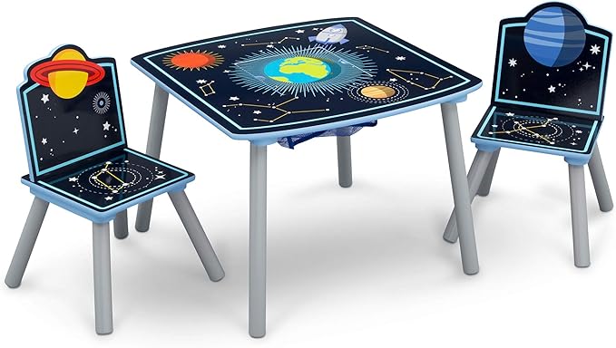 Delta Children Space Adventure Kids Table and Chair Set