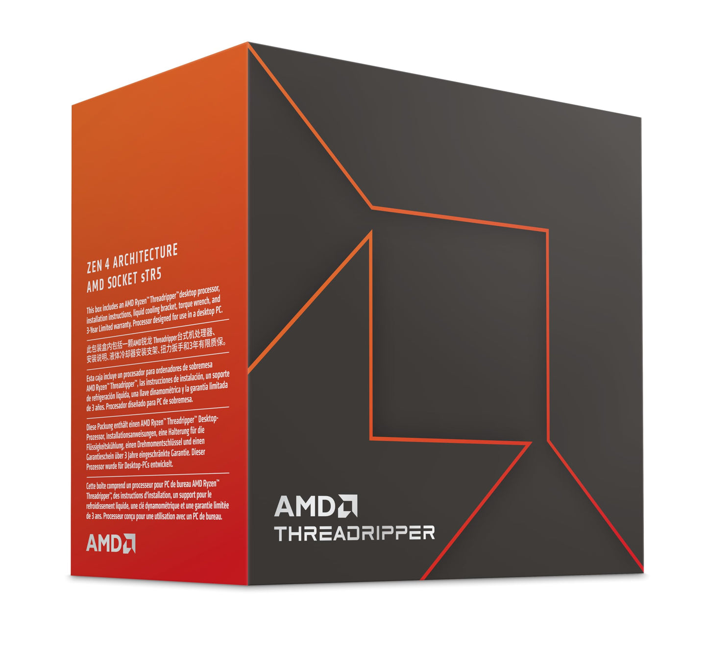 Amd Ryzen Threadripper 7980X 64-Core, 128-Thread Processor