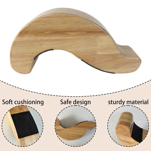 Bantlou Arch Stretcher for Ballet Dancers - Dance Gymnastics Foot Naked Warm Up, Dance Exerciser, Enhance Your Arches with This Wooden Arch Stretcher…
