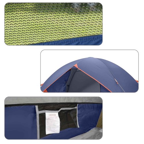 UNP Camping Tent 2/3/4/6 Person Dome Tent, Easy to Set Up for Camping, Lightweight Camp Tent, Portable Camping Tent for Outdoor and Backpacking Beaches