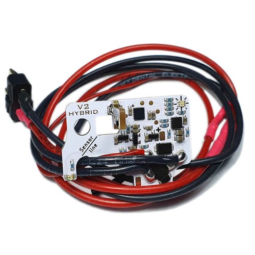 Perun V2 Hybrid MOSFET for Airsoft AEG with Tokyo Marui V2 Gearbox Design - Programmable Trigger Modes, Fire Modes, DMR Mode, & Low Battery Alert - Rear Wired
