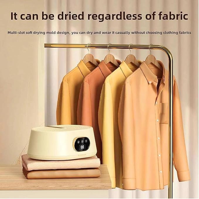 Upgraded Automatic Ironing Machine, Portable Clothes Dryer and Vertical Garment Steamer with Wireless Remote, Folding Compact Design for Home, Apartment and Travel