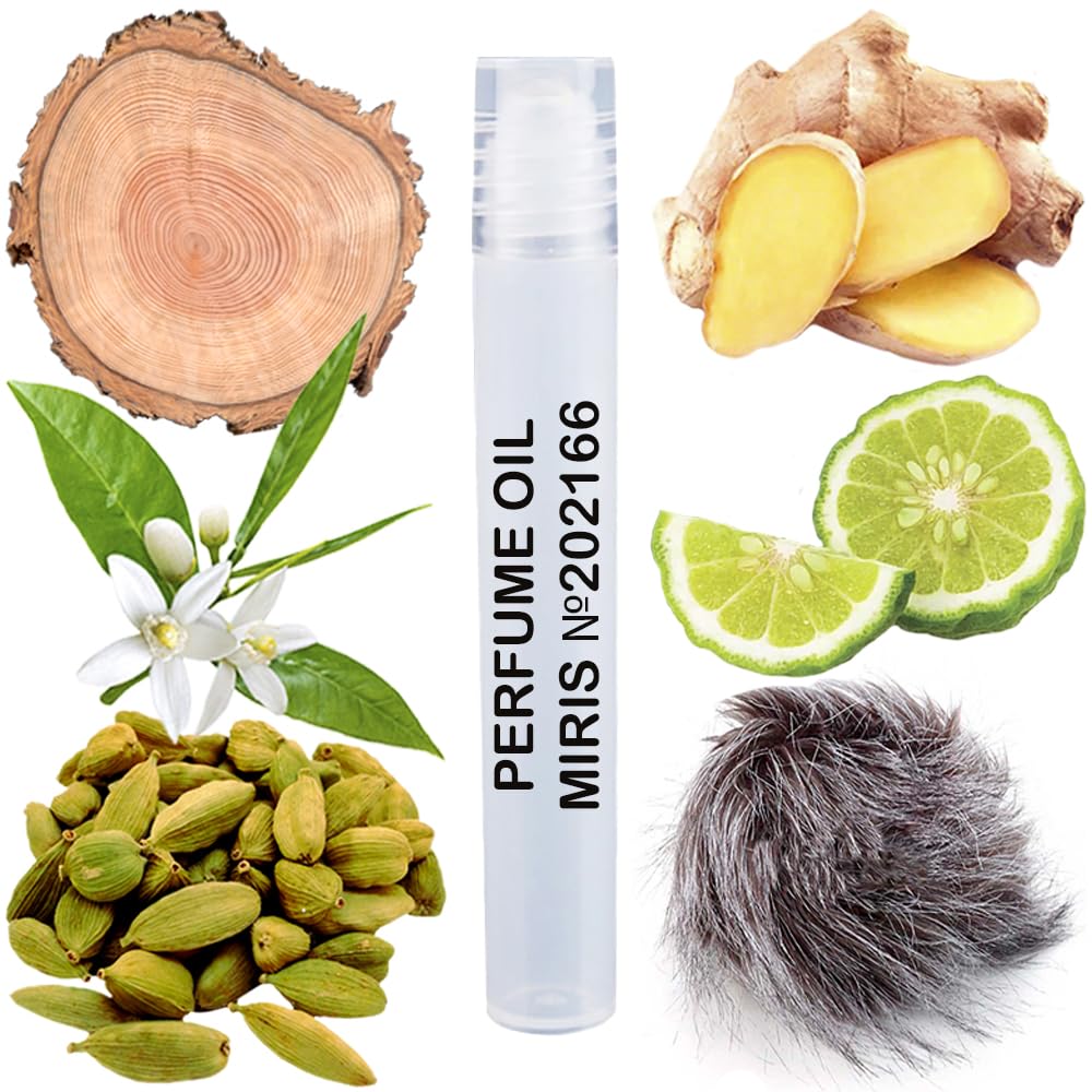 MIRIS No. 202166, Inspired by Bergamote Calabria, Long-Lasting Perfume Oil for Women Roll-On, Rollerball 0.34 Fl Oz / 10 ml