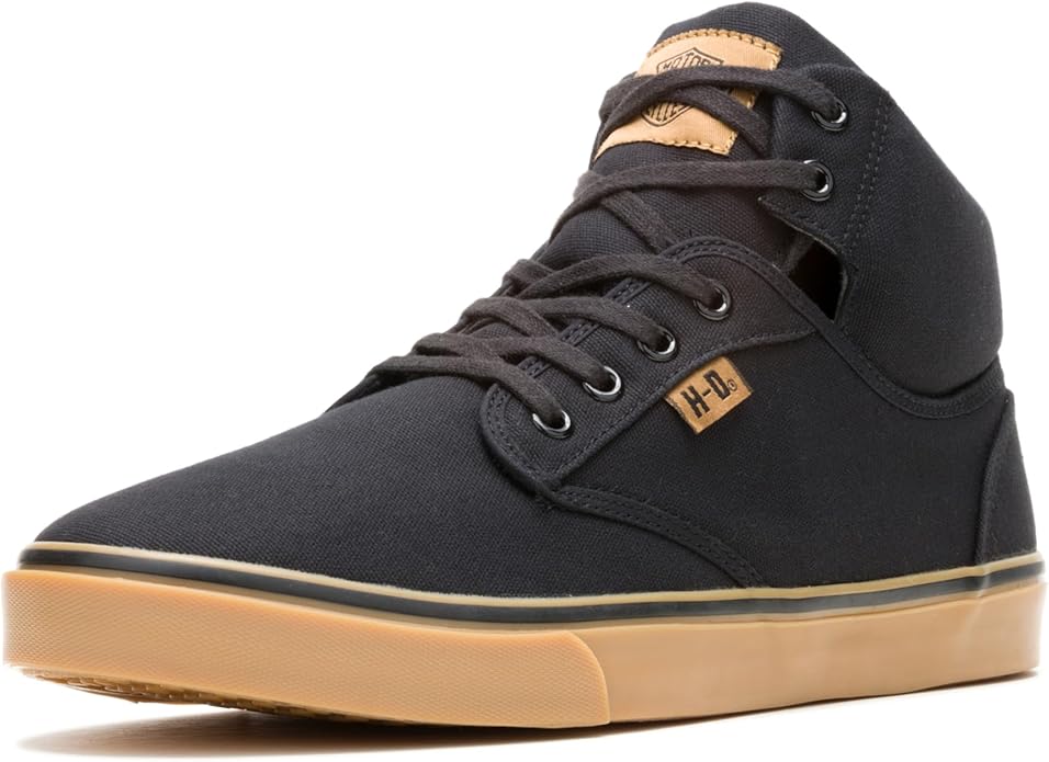 Harley-Davidson Men's Wrenford Canvas Motorcycle Sneakers